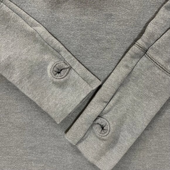 LSU Tigers Women’s Funnel Neck Hoodie Gray Campus Couture Large Thumbholes - Picture 5 of 10